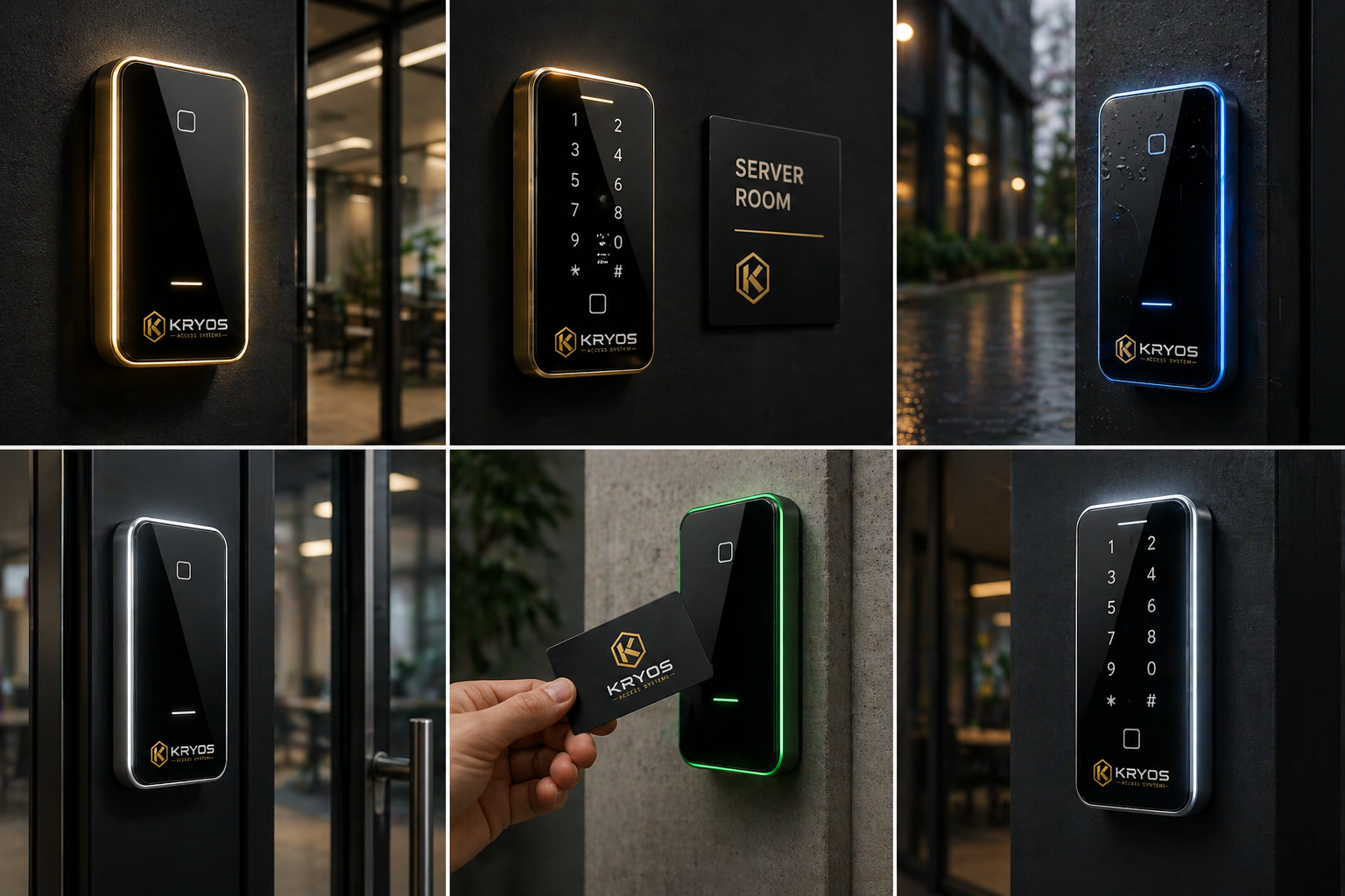 Modern access control readers in a commercial environment